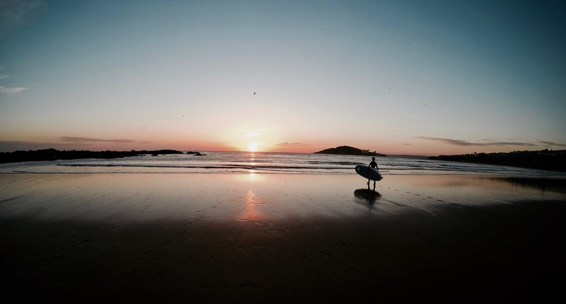 Bantham Beach Surfing in Devon