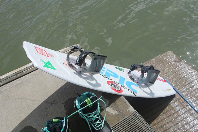 View of wakeboard at wakeup docklands - a wakeboarding in london location