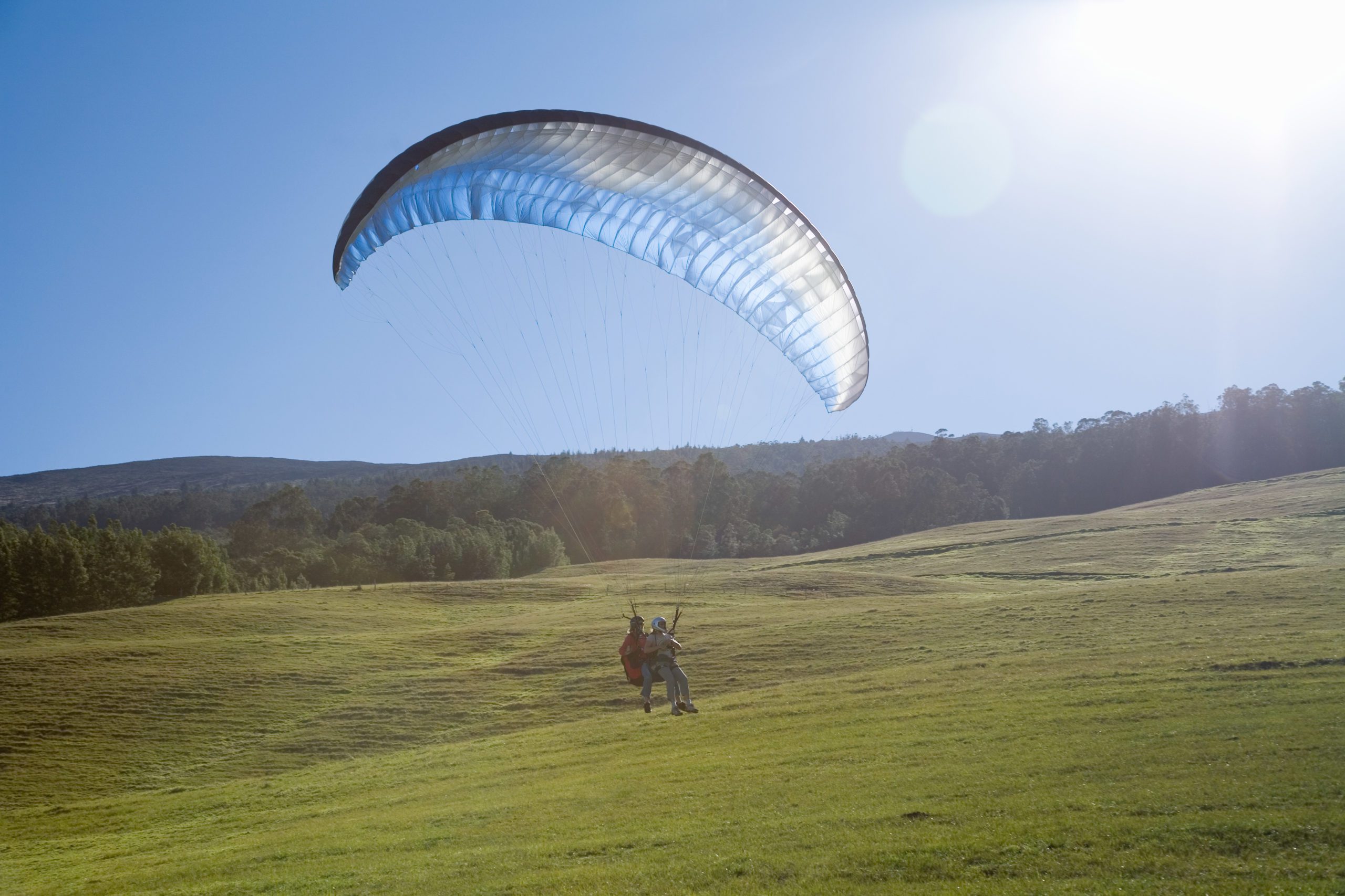 Paragliding in London
