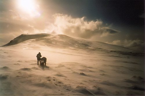 Mountaineering on Ben Nevis