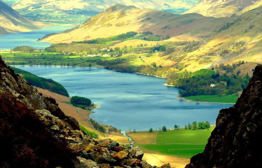 Wild Swimming in Buttermere, Lake District