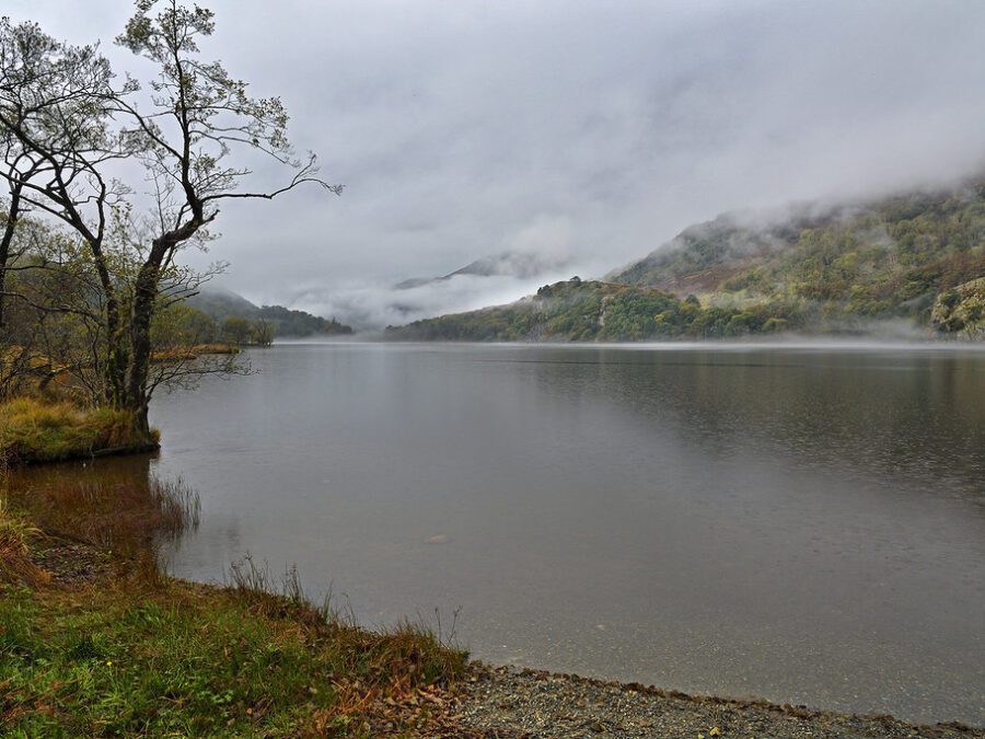 Camping at Llyn Gwynant, Snowdonia