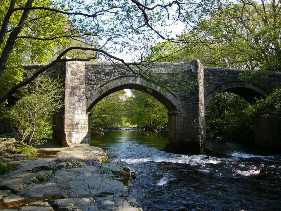 Wild Swimming at Spitchwick, Dartmoor