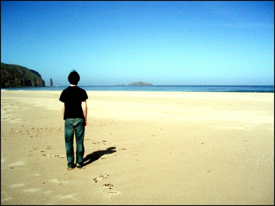 Wild Camping at Sandwood Bay